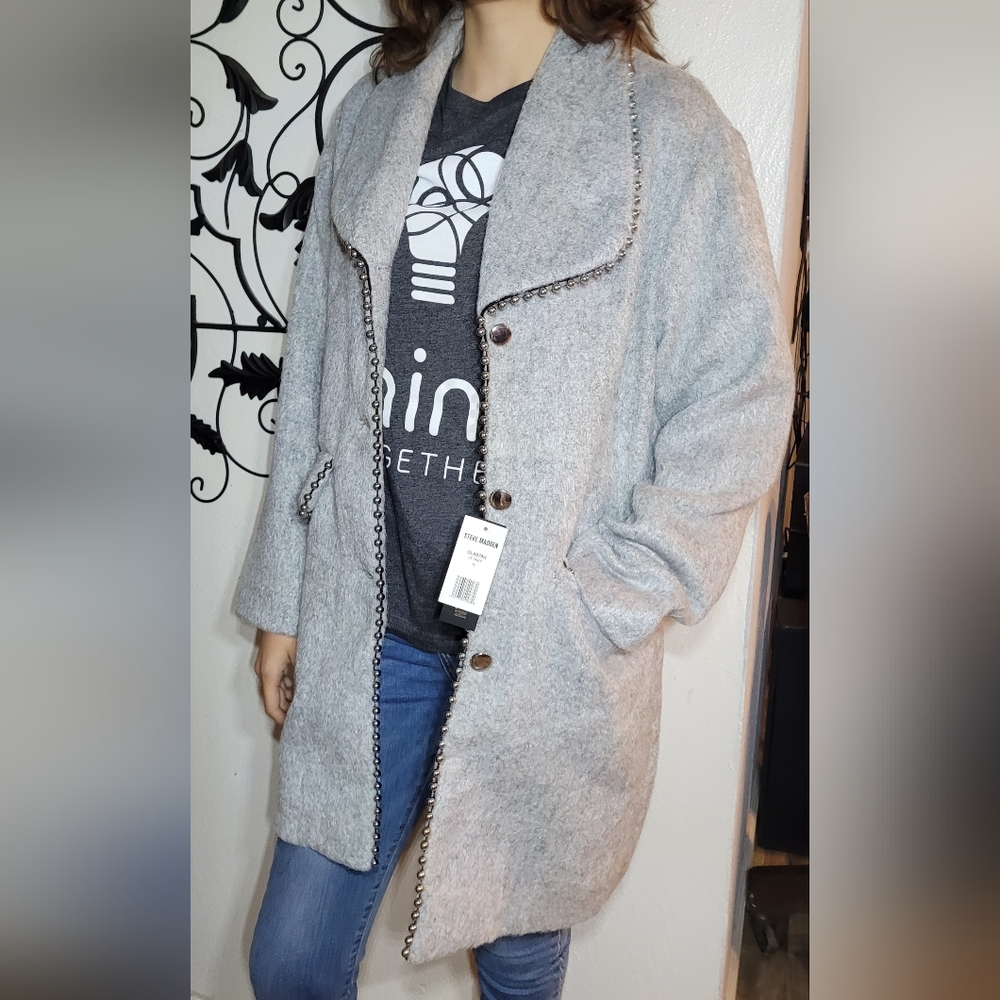 NWT STEVE MADDEN WOMEN'S COAT  9% WOOL,